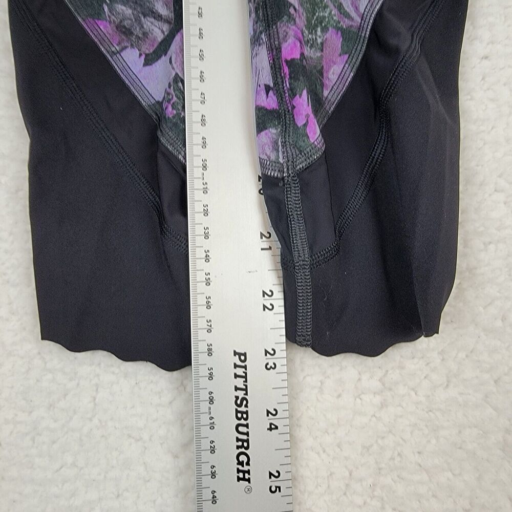 Lululemon Wunder Under High-Rise Crop 23" Scallop Luxtreme Floral Shift Multi 2 - Picture 8 of 9